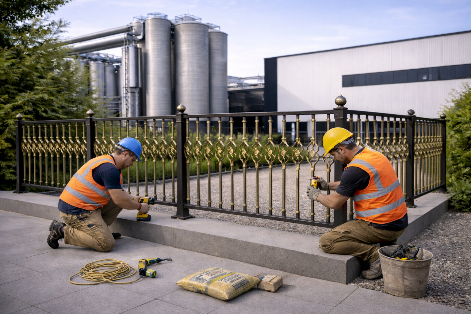 Barandillas de hierro forjado