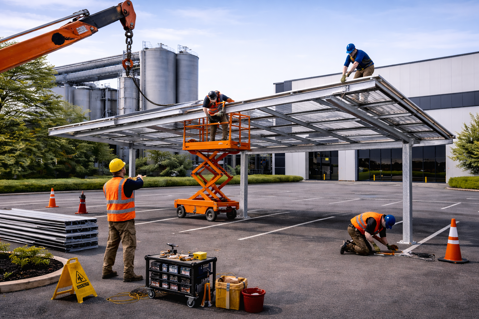 Marquesinas de parking